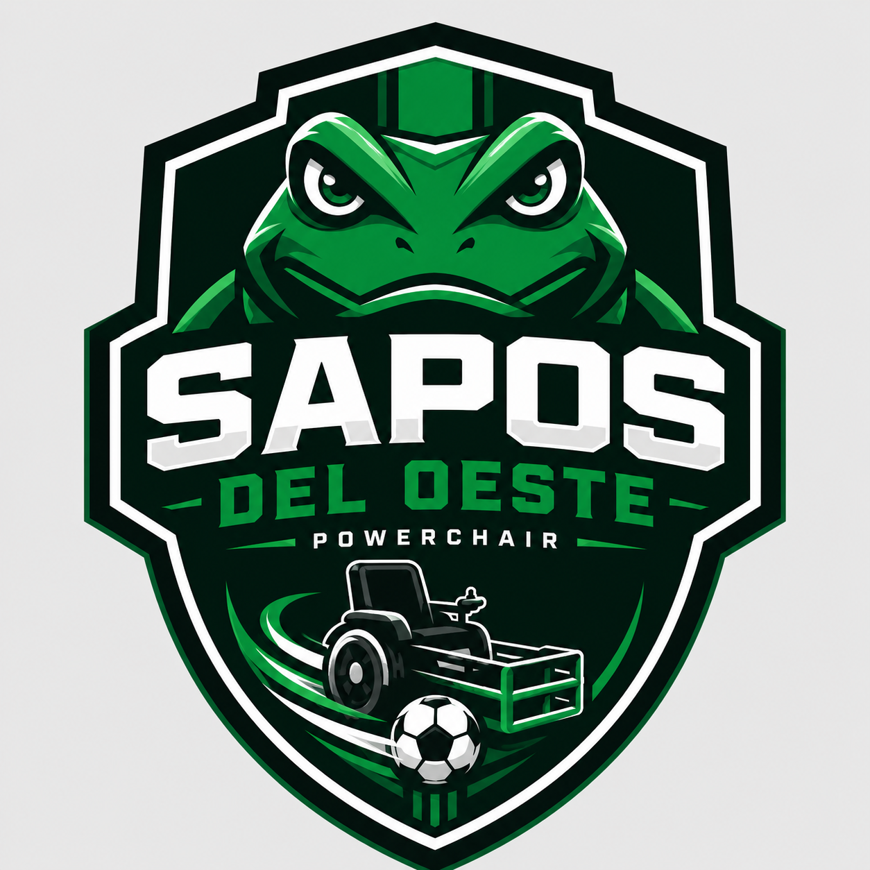 Escudo de Sapos del Oeste Powerchair